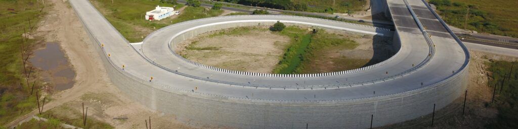 Constructed-curved-reinforced-soil-wall-for-NH-227-using-StrataGird-and-StrataBlock.jpg